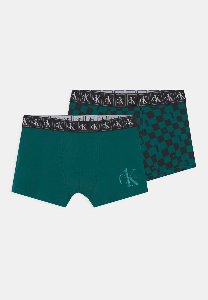 Calvin Klein Underwear 2 PACK Panties ckblockgreen/darkturquiose