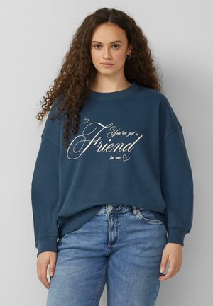 Sweatshirt - tiefblau
