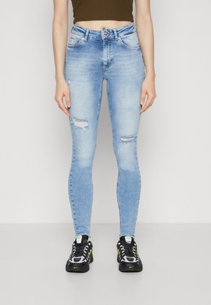 ONLBLUSH - Blugi skinny fit - light blue denim