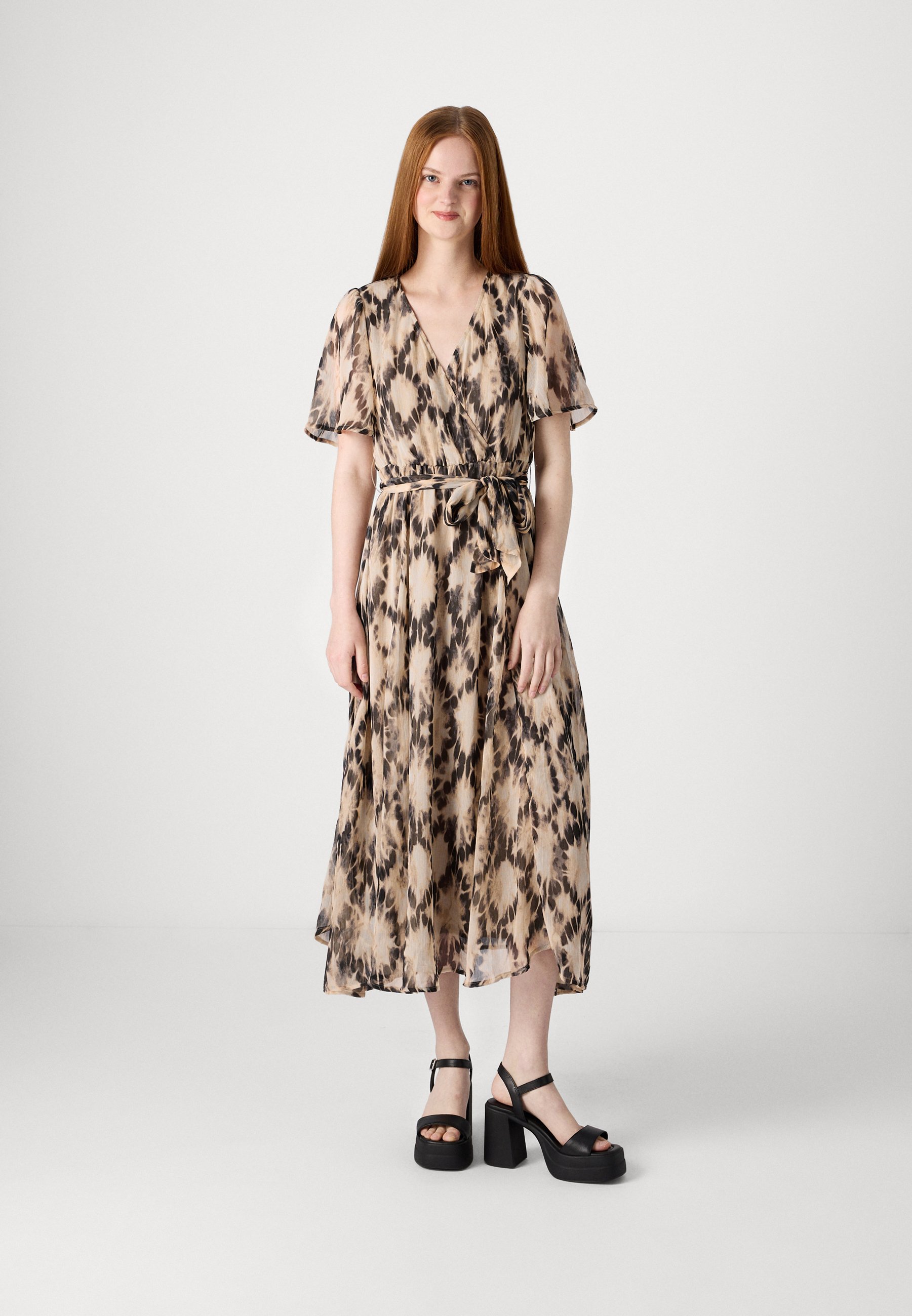 ONLY Onlcali Life S/S Midi Wrap Dress Wvn Ladies Onlcali Life S/S Midi