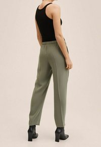 Mango Pantalon classique - light green