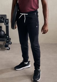 Champion - ICON PANTS - Joggebukse - black Miniatyrbilde 1