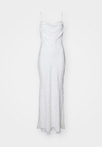 FLORAL COWL NECK DRESS - Maxiklänning - egret