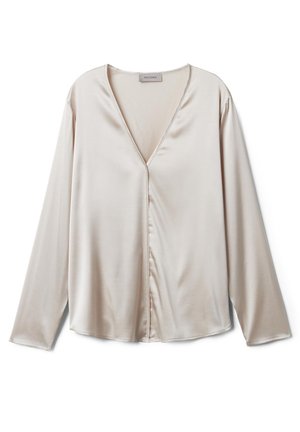 Blouse - mottled light yellow