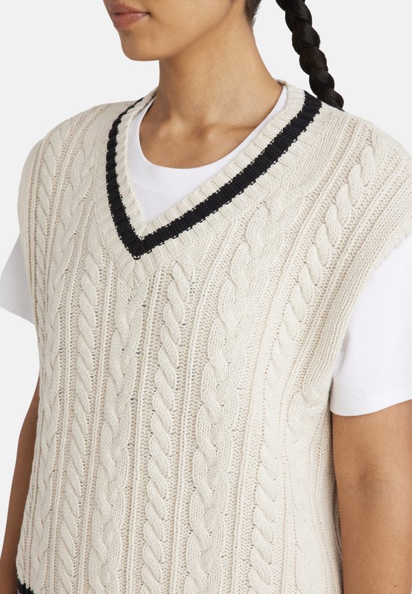 WEEKEND CABLE  - Print T-shirt - beige4