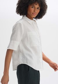 OPUS KURZARM FILALIA - Camicia - white