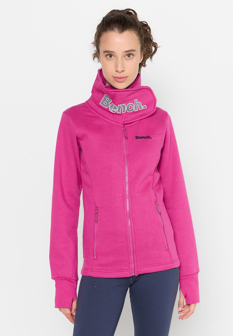 Bench - HAYLO - Zip-up sweatshirt - pink, Enlarge