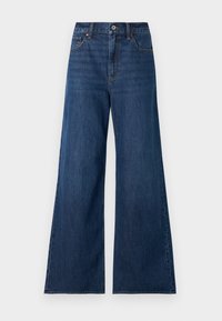 High Rise Wide Leg Jean - Wide leg - dark process
