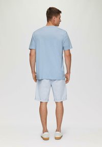 QS T-Shirt print - himmelblau