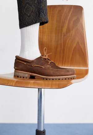 Timberland AUTHENTICS 3 EYE CLASSIC - Scarpe da barca - mid brown
