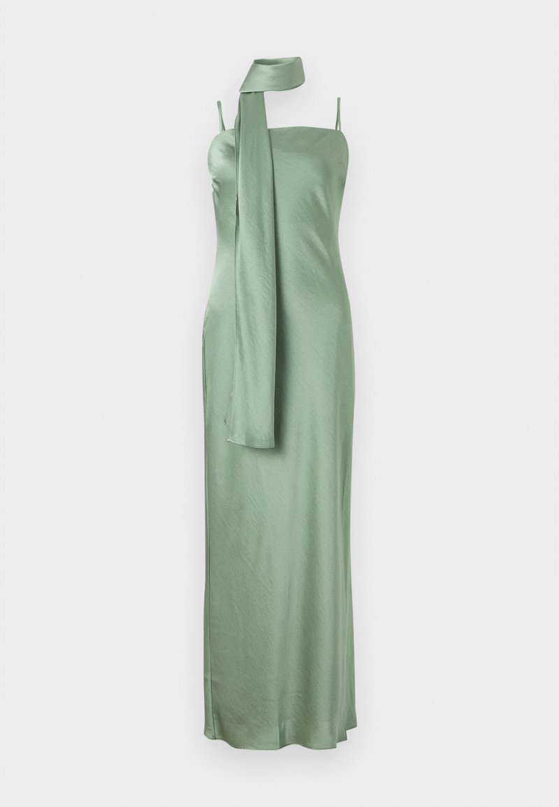 the a&f julia strapless scarf maxi dress Abercrombie & Fitch The A&F Julia Strapless Scarf Maxi Dress