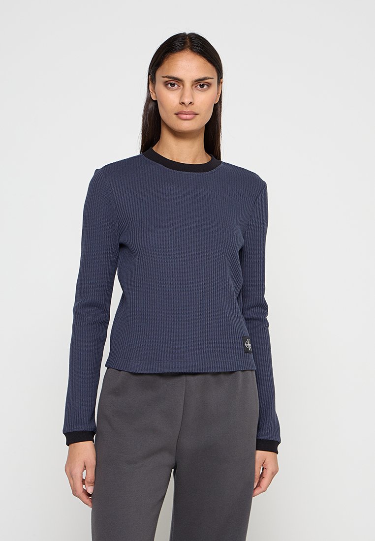 Calvin Klein Jeans Longsleeve zwart denim/blackdenim