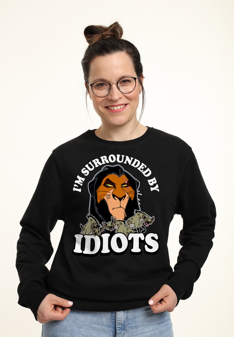 Disney LION KING IDIOTS - Sudadera - black