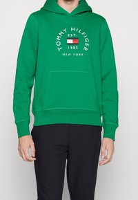 Tommy Hilfiger Felpa con cappuccio - green