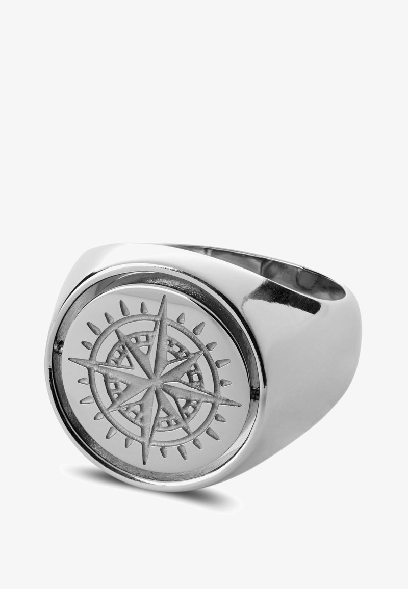 LUCLEON Ring - black steel/svart - Zalando.no