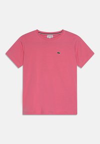 Lacoste TEE TURTLE NECK - T-shirt basic - reseda pink