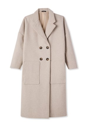 LUNGO DOPPIOPETTO - Cappotto corto - beige