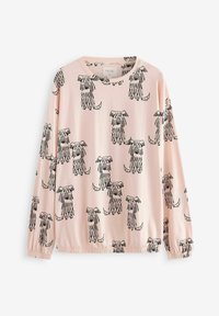 Next REGULAR FIT SET - Pidžame - ecru cream sketchy dog