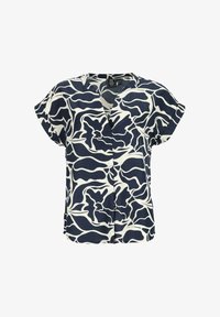 Ausgewählt, navy flower