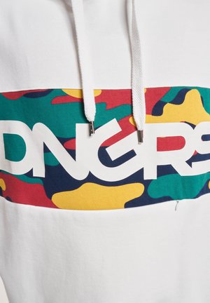 Dangerous DNGRS HIDEME  - Kapucnis pulóver - white