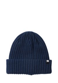 DC Shoes - Fish N Destroy 2, Berretto Invernale In Lana Riciclata Per Uomo, Nero, Morbido E Caldo Con Risvolto
