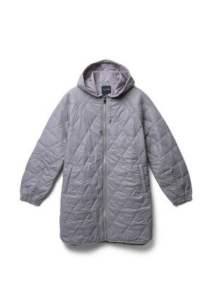 CON CAPPUCCIO - Cappotto invernale - fango chiaro