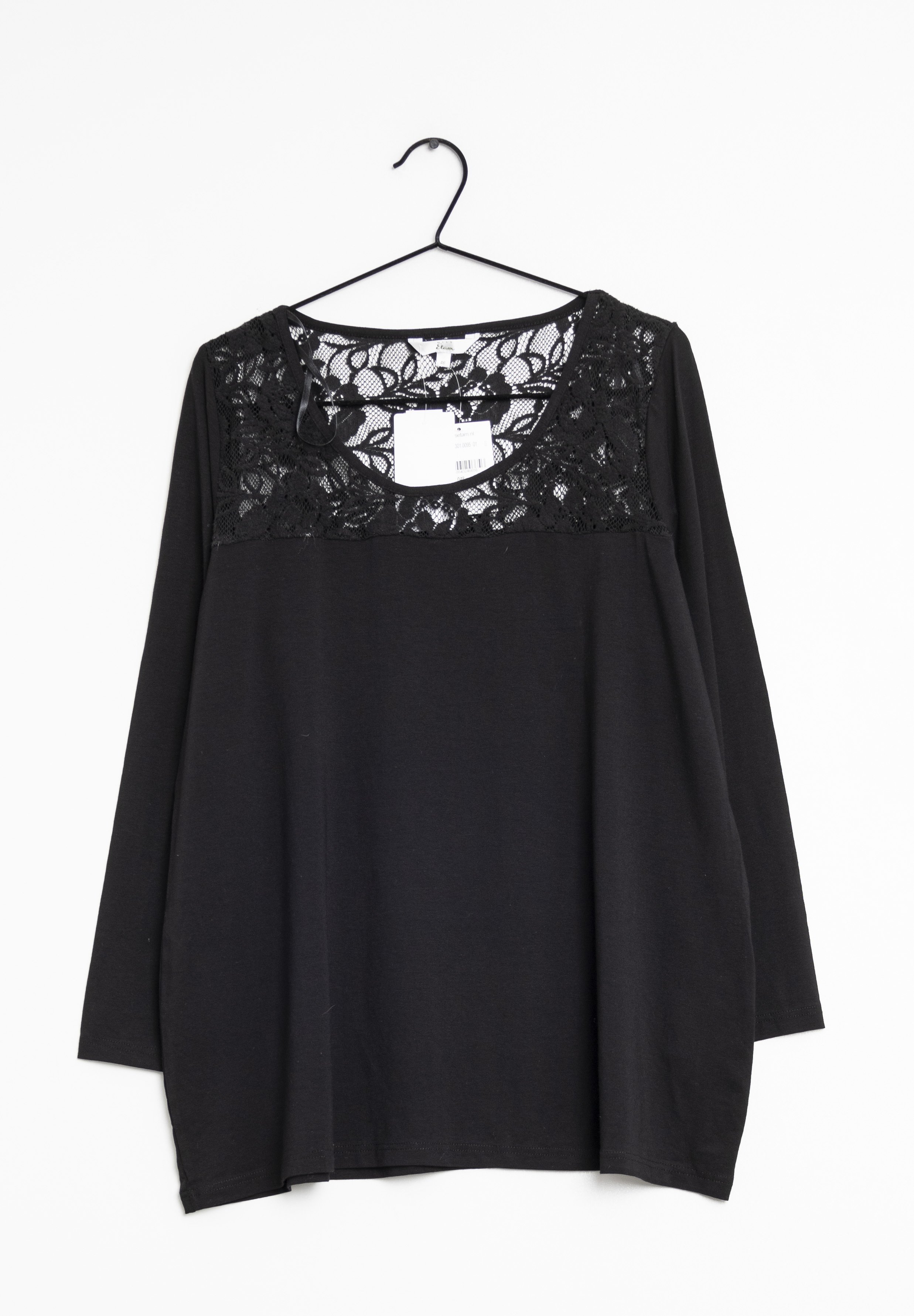 Miss Etam Long sleeved top - black - (Pre-owned) - Zalando.de