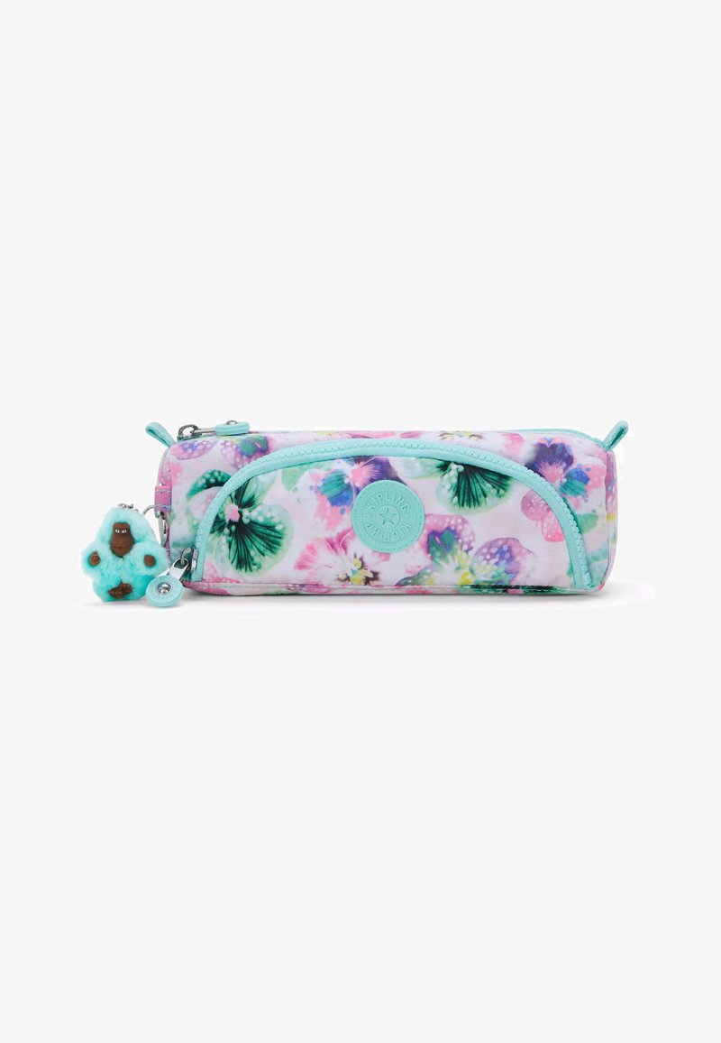 Kipling CUTE BTS PRT AC - Etui - aqua blossom