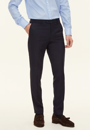 DENZ - Pantalon classique - dark blue