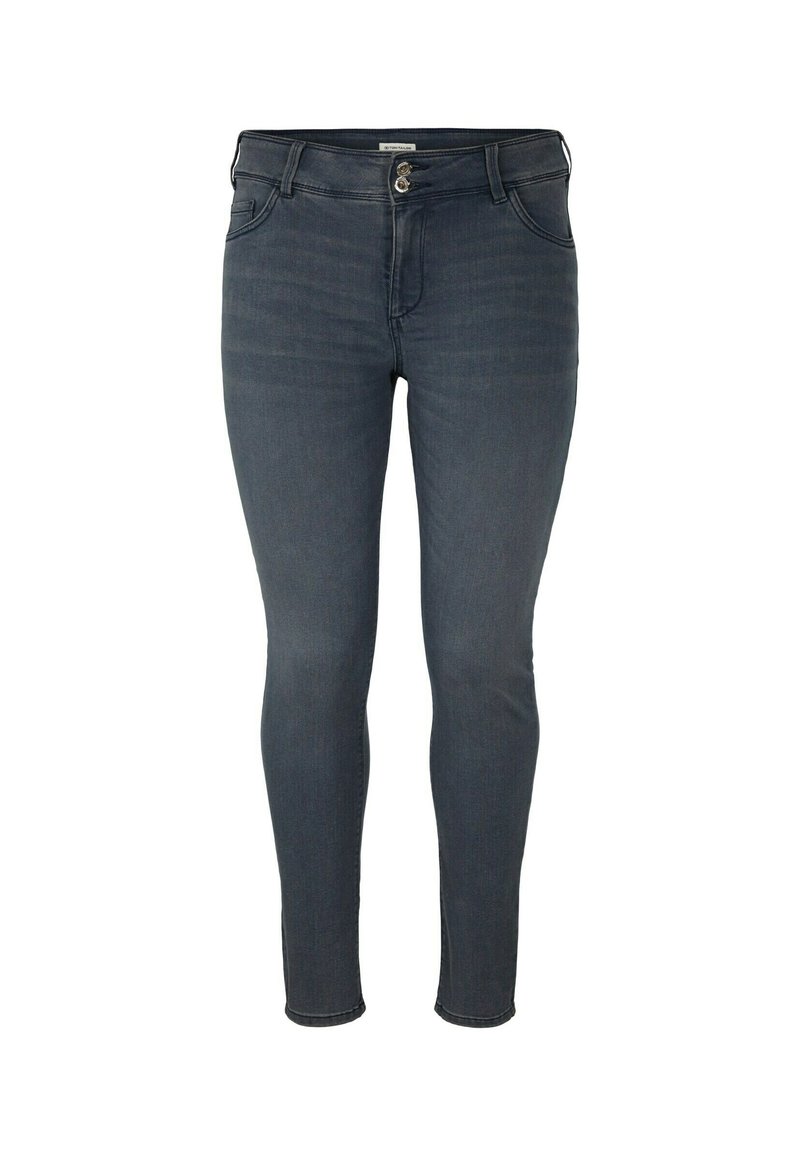 TOM TAILOR Jeans Skinny Fit mid stone blue grey denim/blauwgrijs