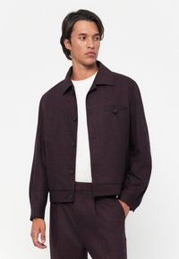 HUGO HARLY - Trousers - dark red