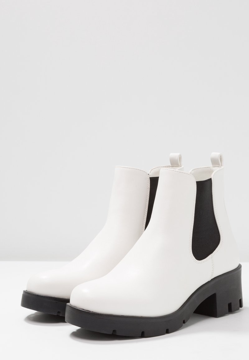 Botines Bajos Mujer Zalando Botines Camperos Blancos Anna Field