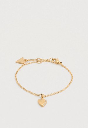 HEART CHARM - Karkötő - yellow gold-coloured