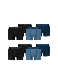 Unselected, schwarz   blau mix