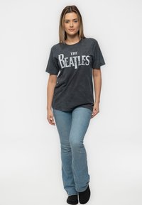 Paradiso Clothing THE BEATLES DROP T SNOW WASH - Print T-shirt - charcoal