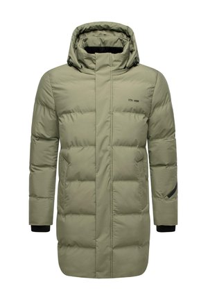 STEPP THADEEK - Wintermantel - dusty olive
