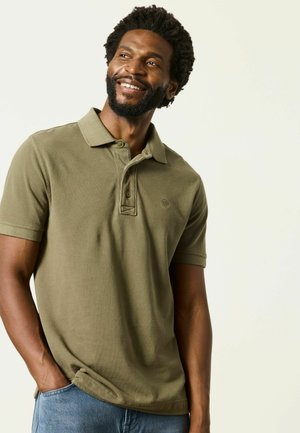 FatFace, SHORT SLEEVE PIQUE POLO SHIRT - Poloshirt - khaki green