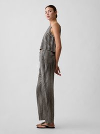 GAP STRAIGHT CROP - Nadrágok - black