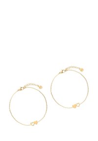 My Jewellery  SET TWO HEARTS złoty