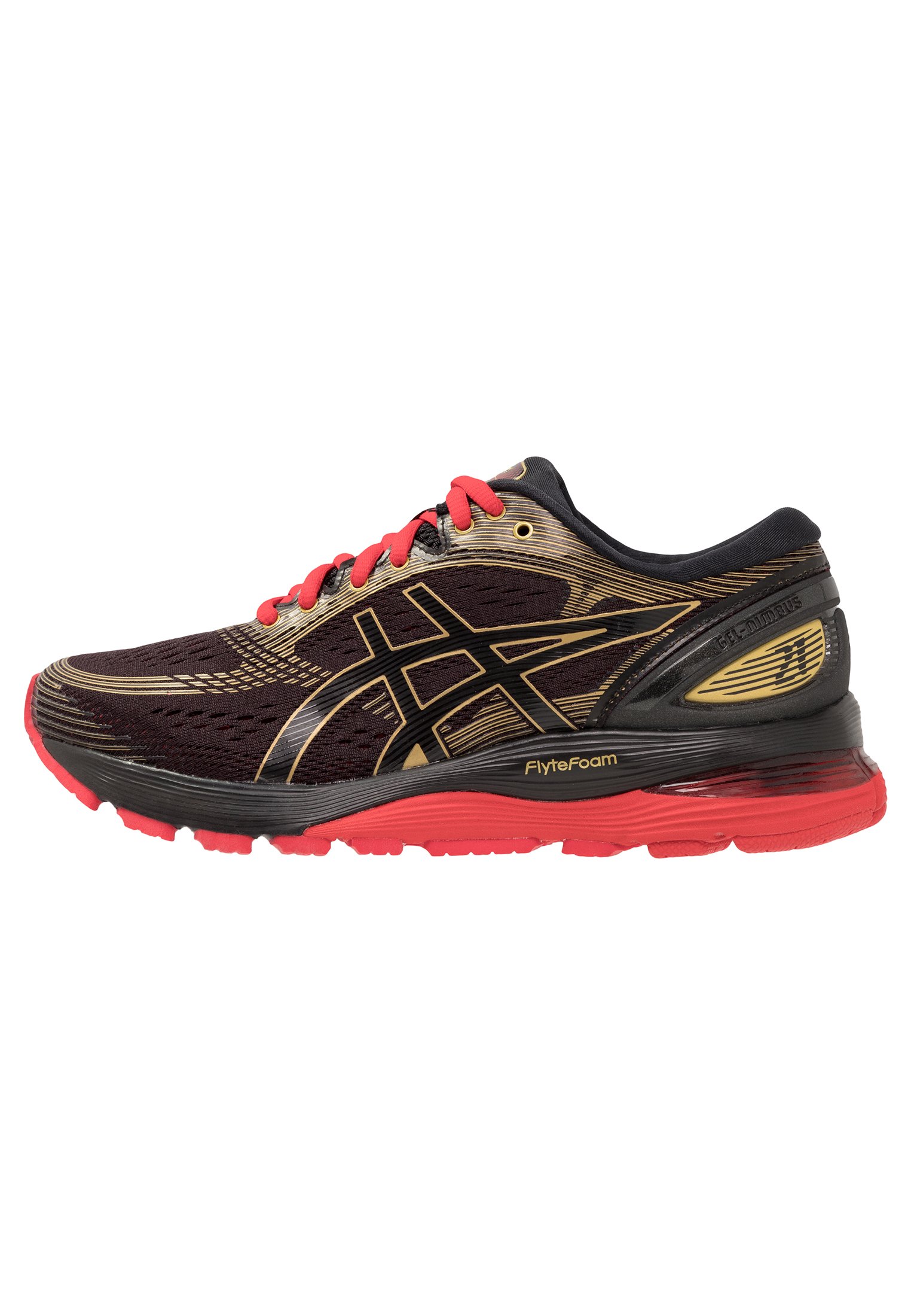 GEL-NIMBUS 21 - Zapatillas de running neutras - black/classic red GEL-NIMBUS 21 - Zapatillas de running neutras - black/classic red