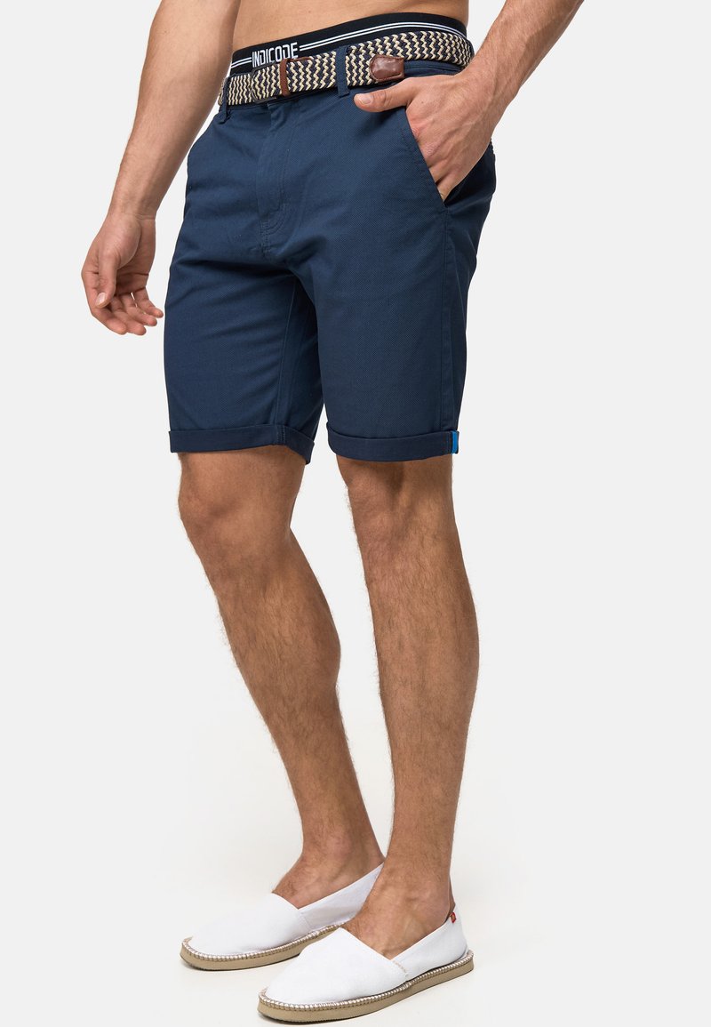 Herren Chino Shorts | INDICODE JEANS CHINO BALTIN Shorts navy/dunkelblau - AT00593 Herren Chino Shorts | INDICODE JEANS CHINO BALTIN Shorts navy/dunkelblau - AT00593