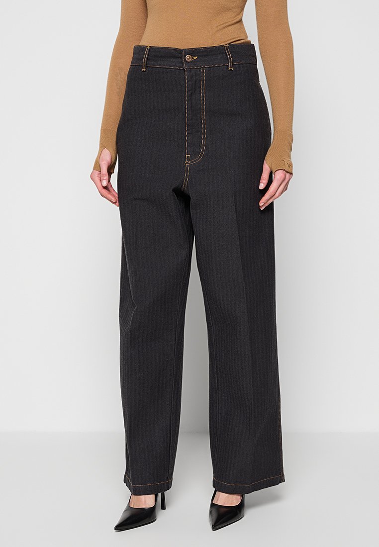 Victoria Beckham Wide leg zwart