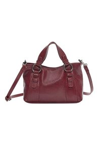 PULL&BEAR SHOULDER - Kabelka - bordeaux