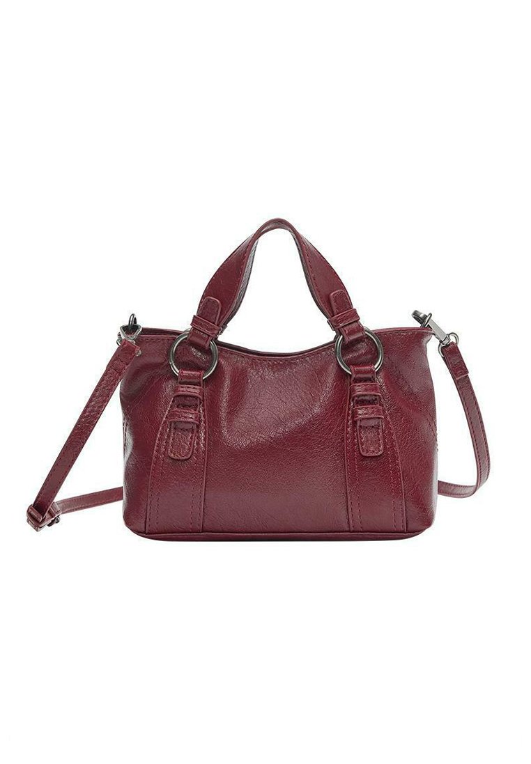 PULL&BEAR SHOULDER - Kabelka - bordeaux