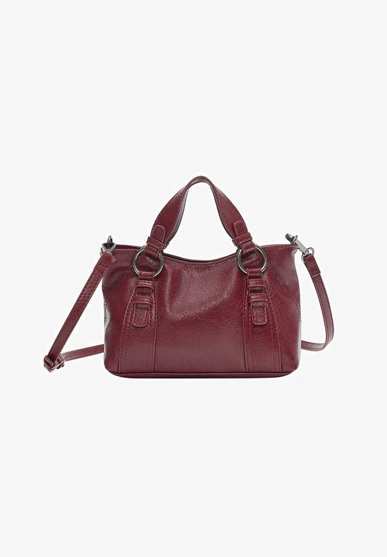 PULL&BEAR SHOULDER - Kabelka - bordeaux