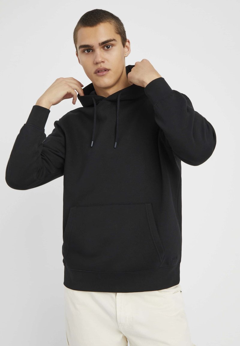 BZB UNI LOURD - Sweat à capuche - noir