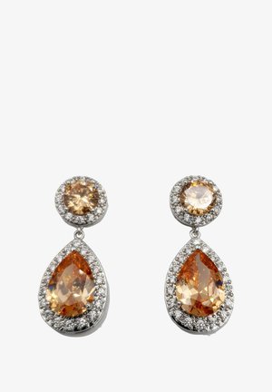HEBE JEWELS, PARTY EVENT - Boucles d'oreilles - cognac weiss