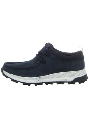 ATL TREK WALLY - Sportlicher Schnürer - navy nubuck