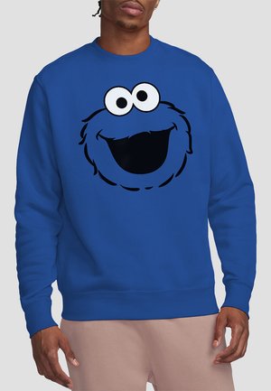 SESAME STREET COOKIE MONSTER  - Sweatshirt - blue