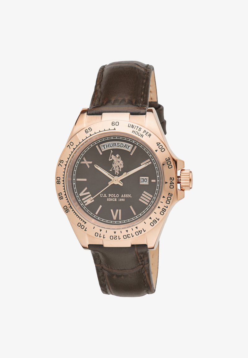 U.S. Polo Assn. COLTON - Montre - rose gold brown